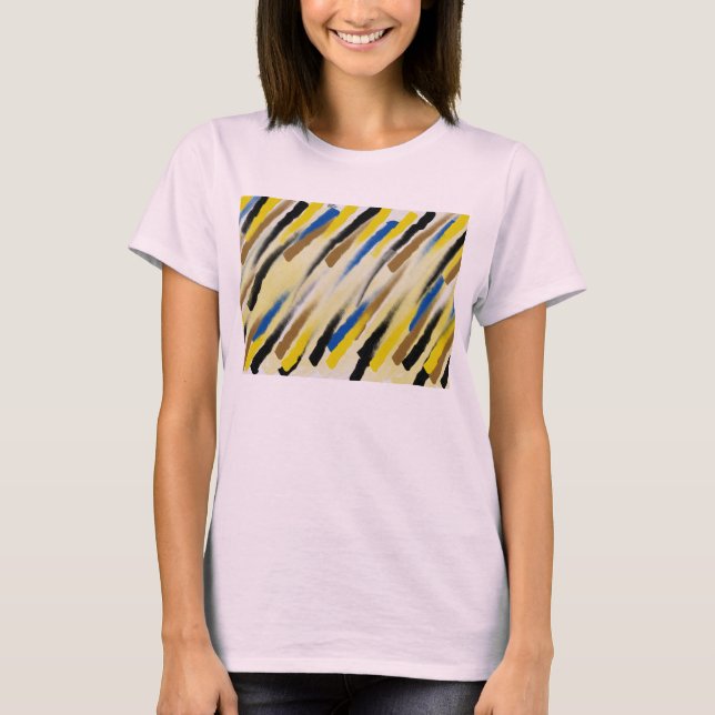Camiseta divertida de arte abstracto (Anverso)