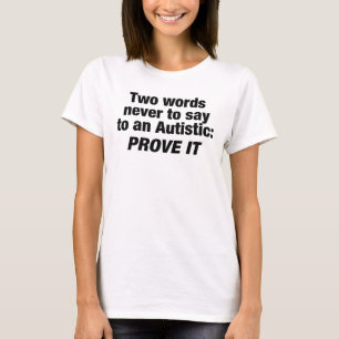 Camiseta Divertida de Autismo, Humor Autista