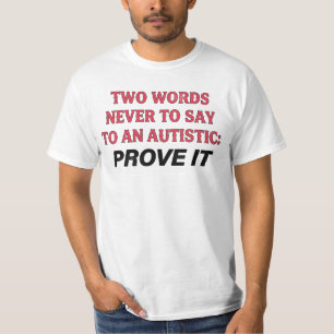 Camiseta Divertida de Autismo, Humor Autista
