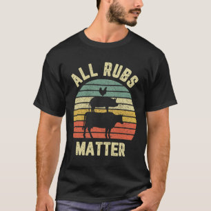Camiseta Divertida De Barbacoa Todos Los Problemas