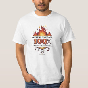 Camiseta divertida de barbacoa y cerveza para homb