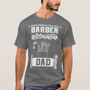 Camiseta divertida de Barber Dad Barber