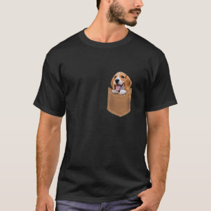 Camiseta Divertida de Beagle - Perro Adorable en B
