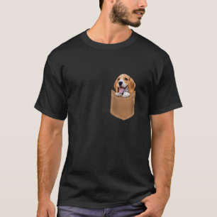 Camiseta Divertida de Beagle - Perro Lindo en Bols