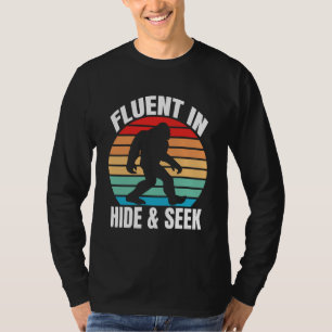Camiseta Divertida de Bigfoot Fluido en el Juego d