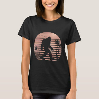 Camiseta divertida de Bigfoot Surfing para ropa de