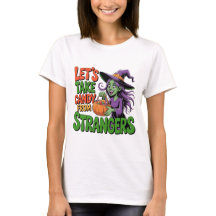 Camiseta Divertida de Bruja de Halloween para Dulc