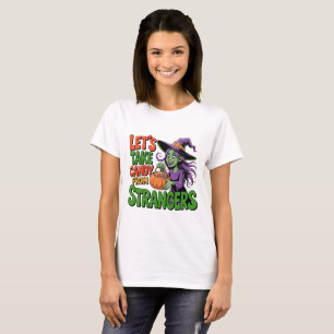 Camiseta Divertida de Bruja de Halloween para Dulc