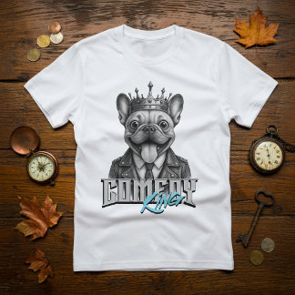 Camiseta Divertida de Bulldog Francés