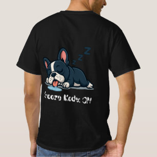 Camiseta divertida de Bulldog francés - Perro durm
