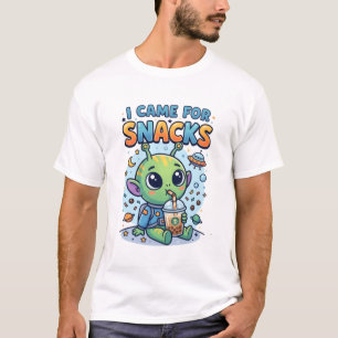 Camiseta Divertida de Burbuja de Alien – Alien Lin