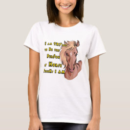 Camiseta divertida de caballos