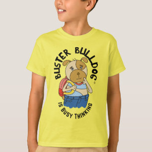 Camiseta divertida de cachorro de dibujos animados