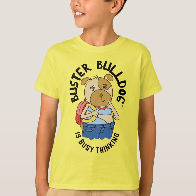 Camiseta divertida de cachorro de dibujos animados (Anverso)