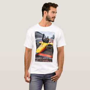 Camiseta divertida de cachorro labrador negro corr