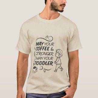 Camiseta Divertida de Café para Padres de Niños Pe