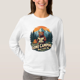 Camiseta divertida de Camping Animal