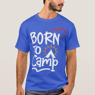 Camiseta divertida de camping camiseta de camping 