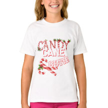 Camiseta divertida de CANDY CANE CUTIE 
