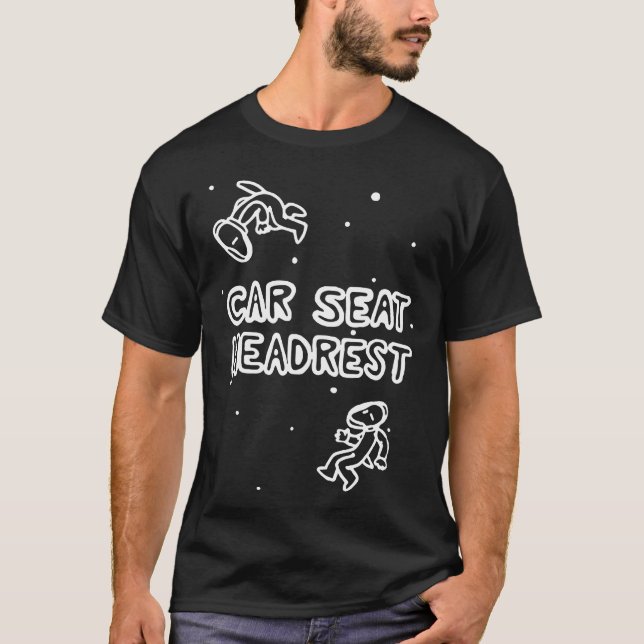 Camiseta divertida de Car Seat Headrest (Anverso)