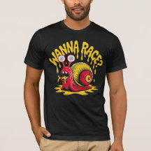 Camiseta divertida de caracol derretido irónico os