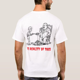 Camiseta divertida de caricatura política antiimpu