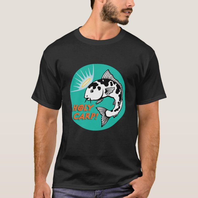 Camiseta divertida de carpa sagrada (Anverso)