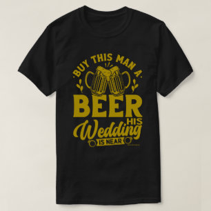 Camiseta divertida de cerveza – Novios de boda de 
