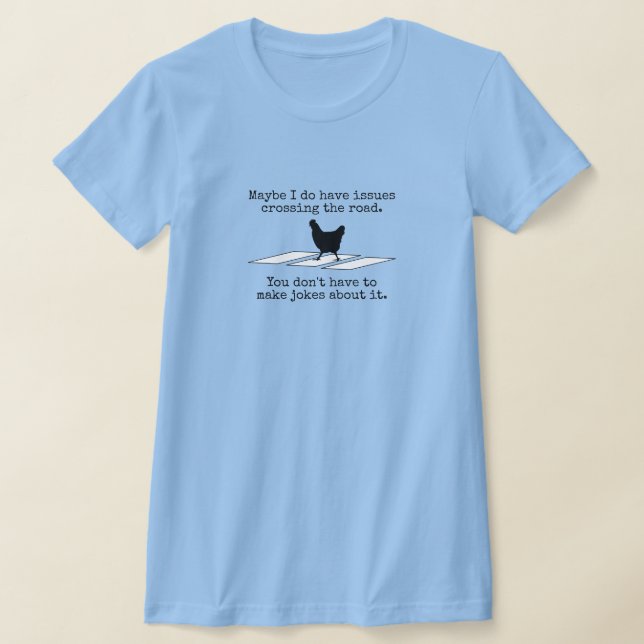 Camiseta divertida de Chiste de pollo (Distribución)
