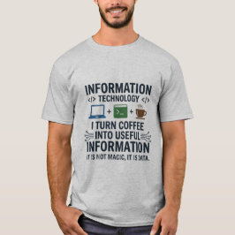 Camiseta Divertida de Ciencias de la Computación -