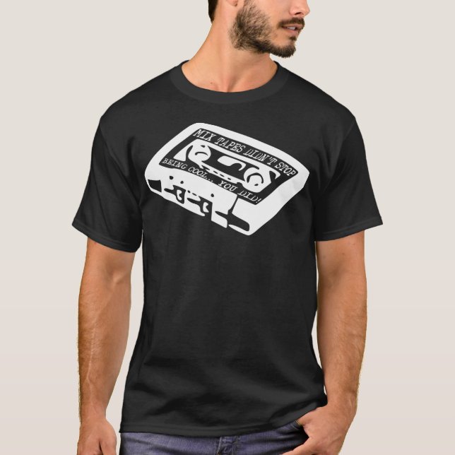 Camiseta Divertida de Cintas Mixtas (Anverso)