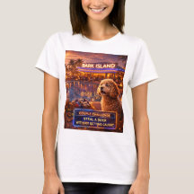 Camiseta divertida de Cockapoo al estilo Love Isla