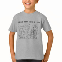 Camiseta divertida de código Morse para jóvenes es