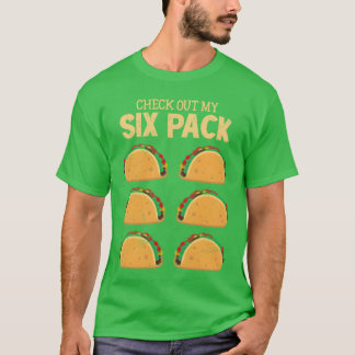 Camiseta divertida de comida mexicana Taco Sipack