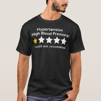 Camiseta divertida de concienciación sobre hiperte