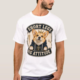 Camiseta divertida de Corgi con patas cortas para 