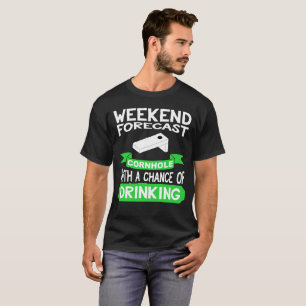 Camiseta divertida de Cornhole