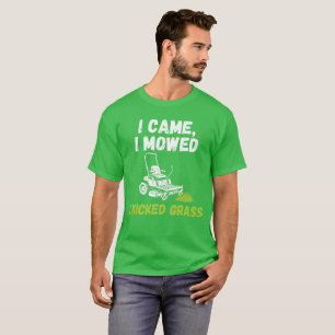 Camiseta divertida de cortar el césped - Vine, cor