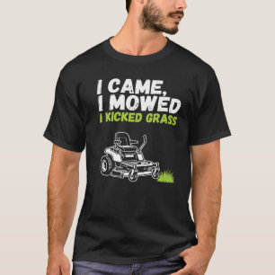 Camiseta divertida de cortar el césped - Vine, cor