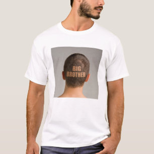 Camiseta divertida de corte de pelo rapado de herm