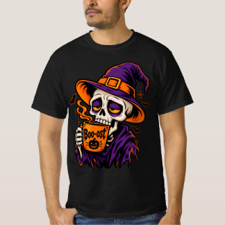 Camiseta divertida de cráneo de Halloween | Adicto