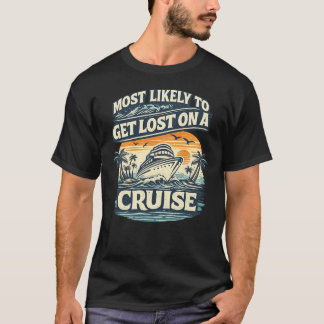 Camiseta Divertida de Crucero | Camiseta Retro de