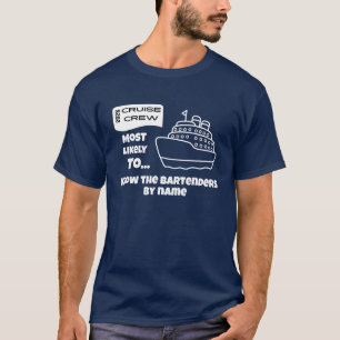 Camiseta divertida de crucero Es más probable que