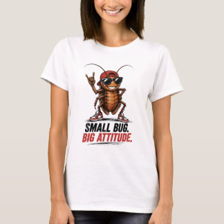 Camiseta divertida de cucaracha genial para mujer 