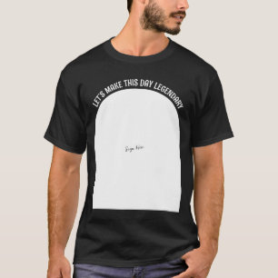 Camiseta divertida de cumpleaños - Firme aquí para