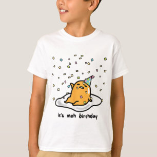 Camiseta divertida de cumpleaños para huevo perezo