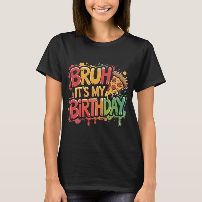 Camiseta Divertida de Cumpleaños para Jugadores co (Anverso)