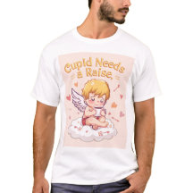 Camiseta divertida de Cupido "Cupido necesita un a