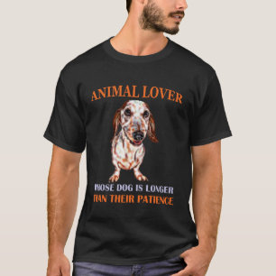 Camiseta divertida de Dachshund para hombres, muje