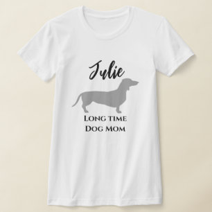Camiseta divertida de Dachshund para mamá de perro